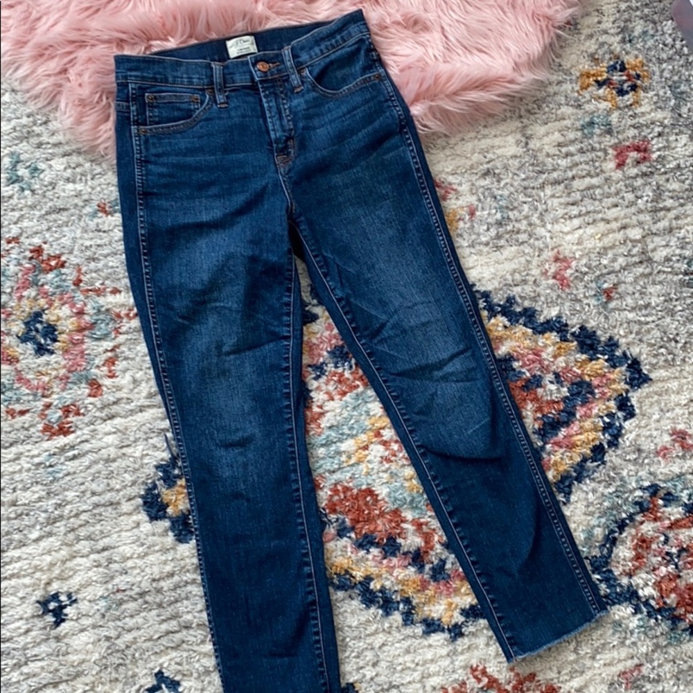 J Crew Vintage Straight Jeans sz 26